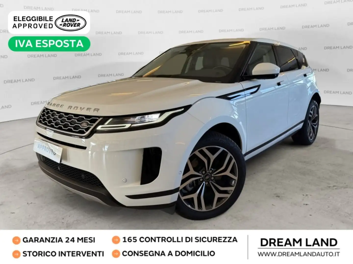 Land Rover Range Rover Evoque 2.0D I4 204 CV AWD Auto HSE FULL GARANZIA 24 MESI Bianco - 1