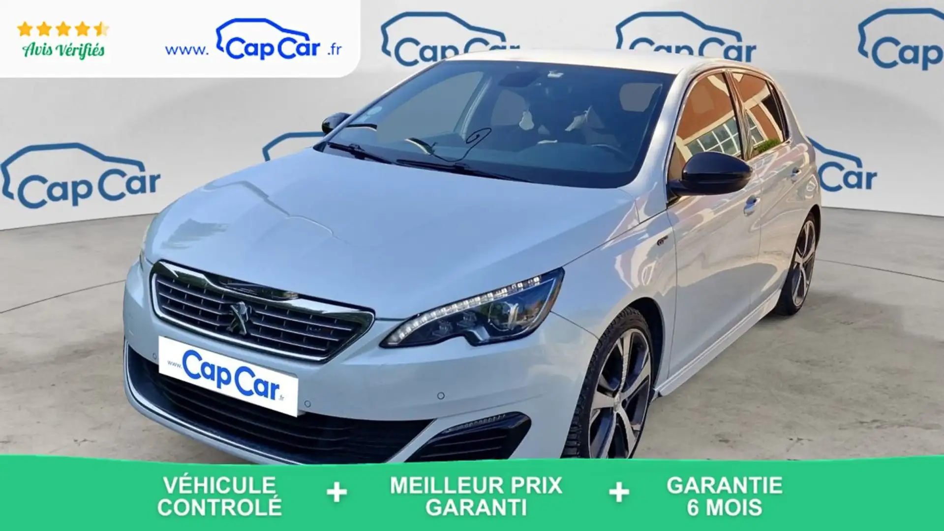 Peugeot 308 2.0 BlueHDi 180 EAT6 GT - Automatique Blanc - 1