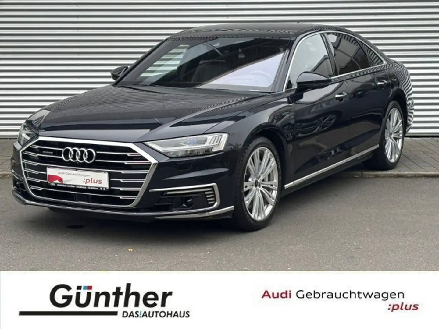 Audi A8 60 TFSI e quattro+PANORAMA+LASER+HUD+360°+ Bleu - 1