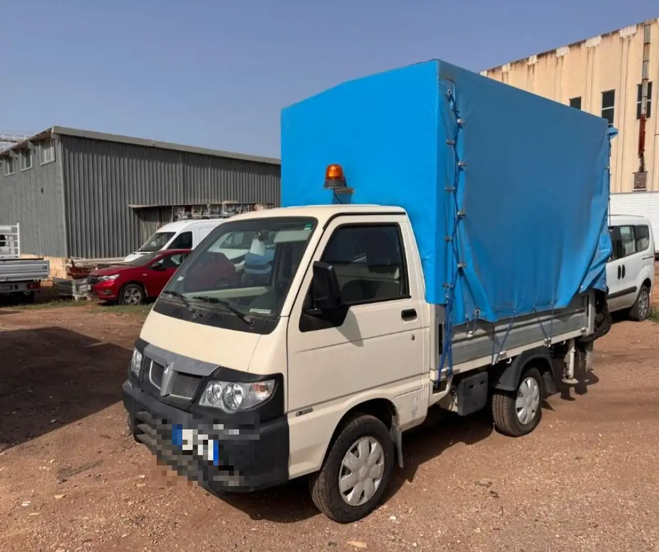 Piaggio Porter Cabinato Electric-Power CENTINA E SPONDA Weiß - 1