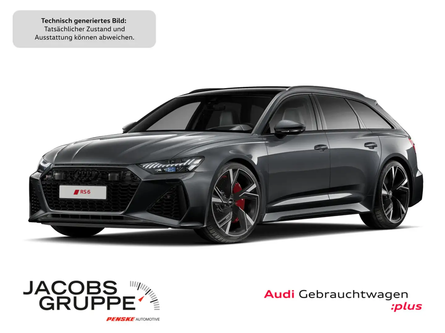 Audi RS6 Avant 4.0 TFSI quattro Sportabgas/Pano/HD Matrix/B&O/HUD/AreaView/ Grau - 1