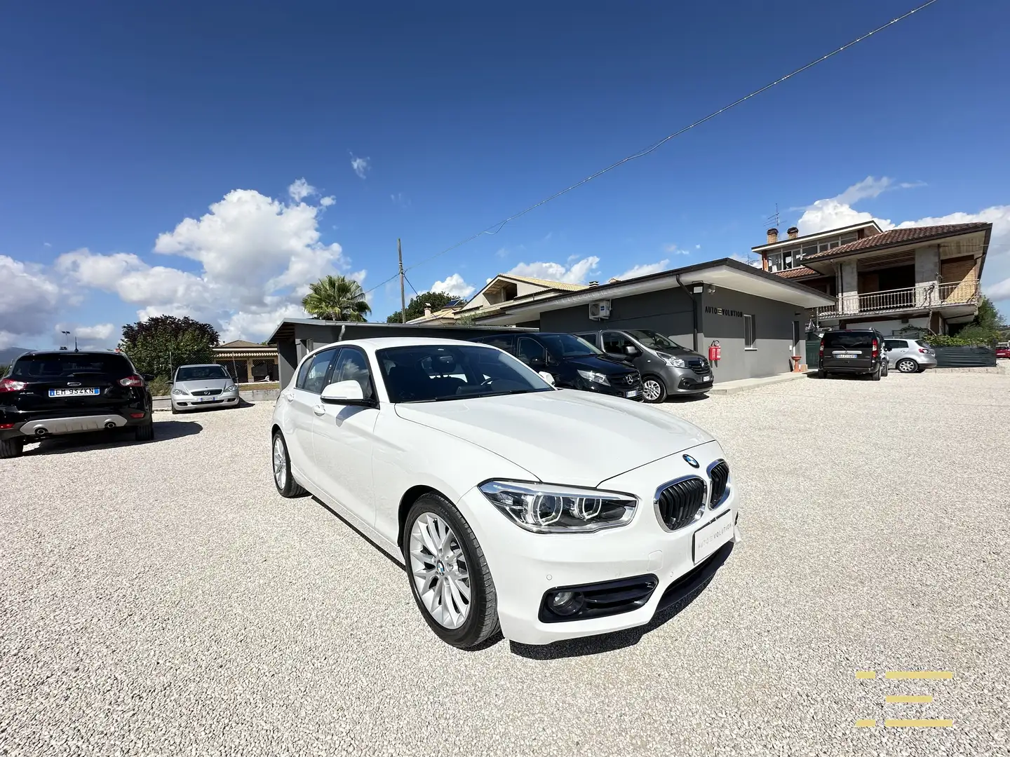 BMW 118 Sport 150 cv 59.347 km manuale Bianco - 1