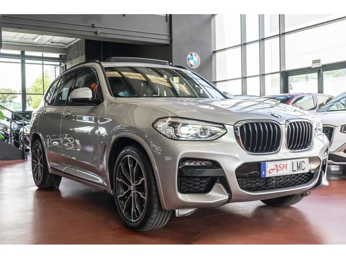 BMW X3 xDrive 20dA Plateado - 2