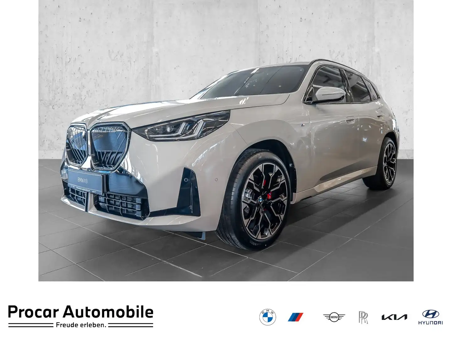 BMW X3 20d xDrive MSport + H/K + AHK + PApl. + 20" Gris - 1