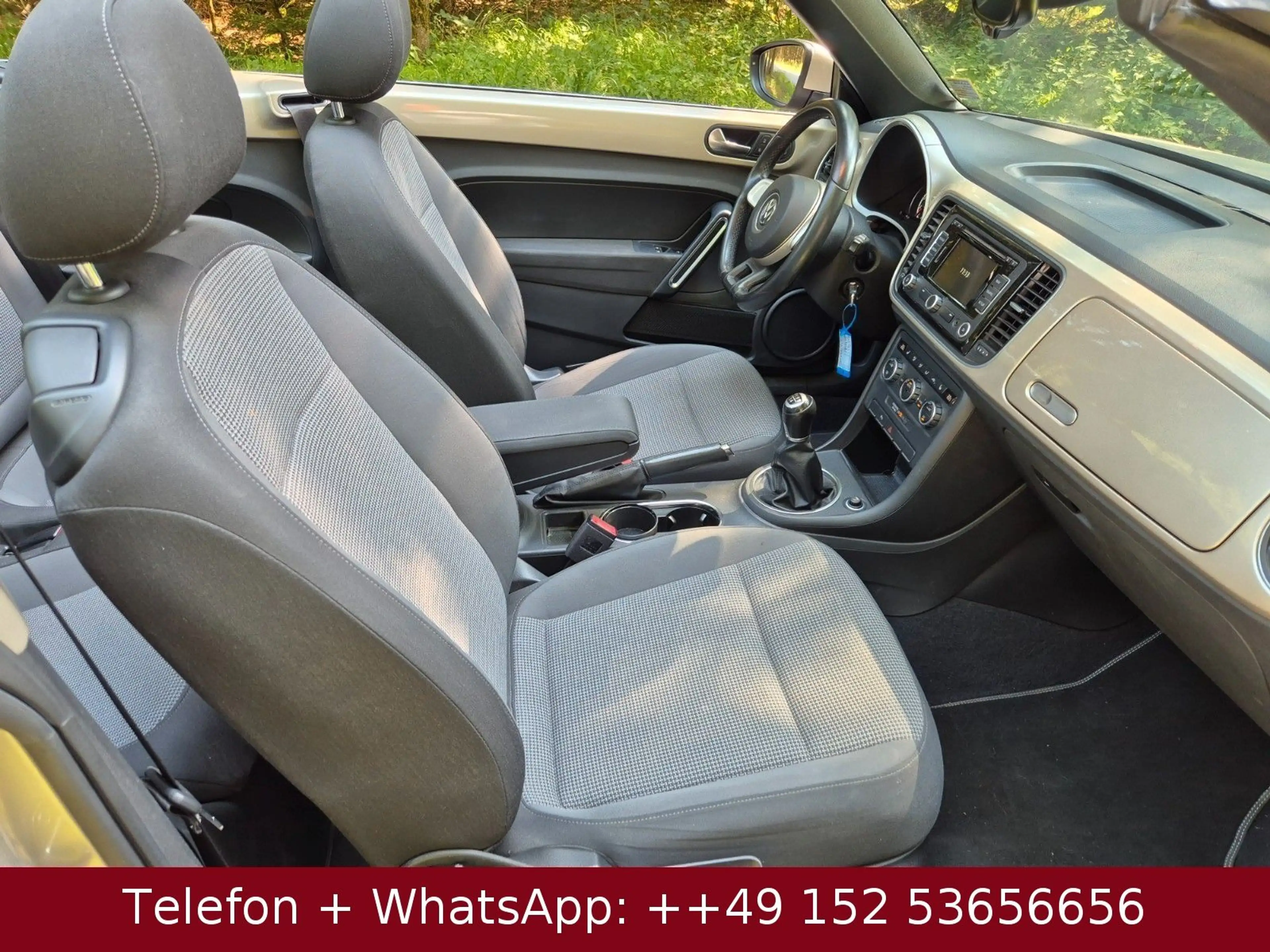 Volkswagen Beetle Cabriolet Design *Klima-Navi-71000 km!* — photo 14