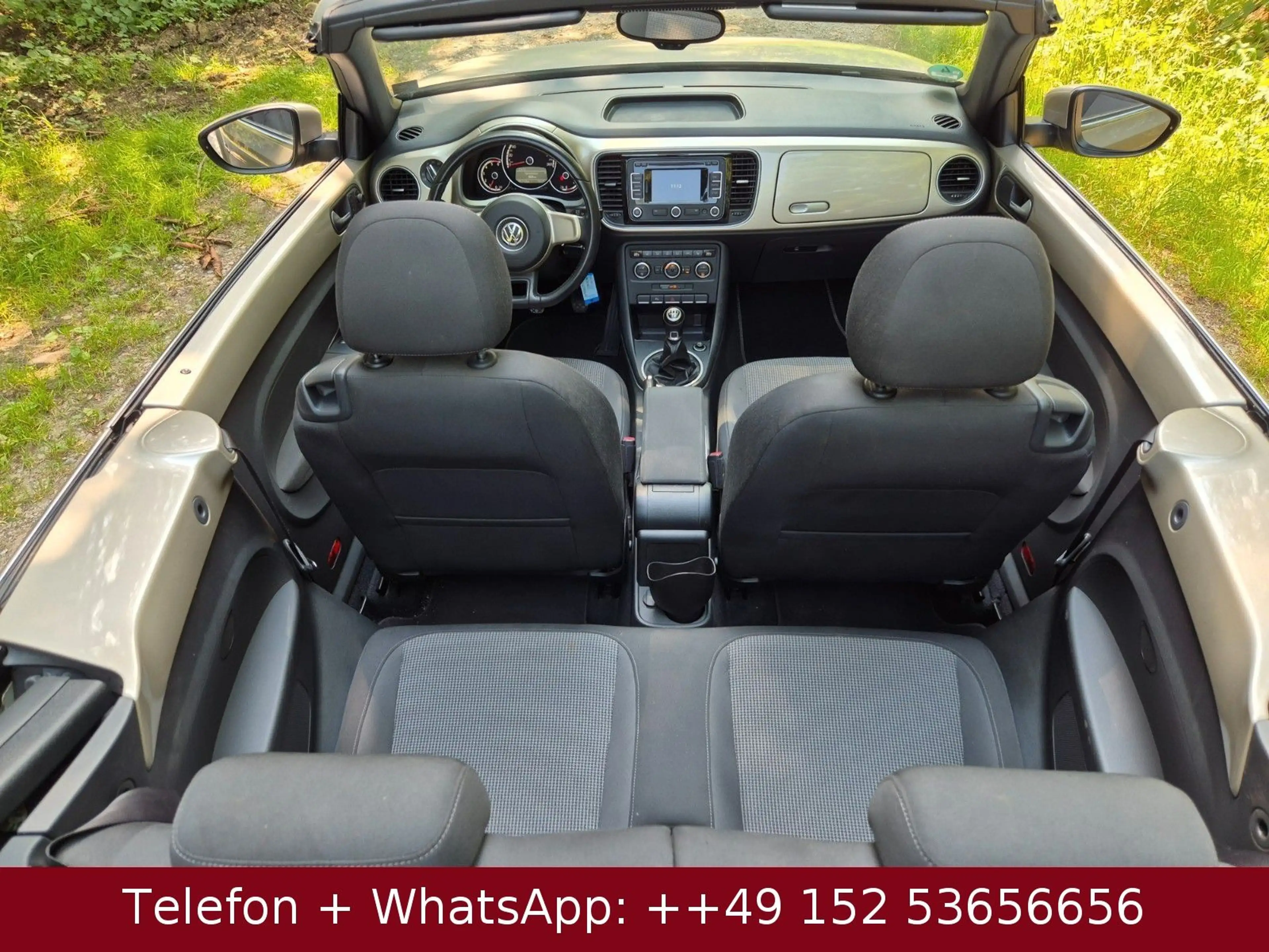 Volkswagen Beetle Cabriolet Design *Klima-Navi-71000 km!* — photo 11