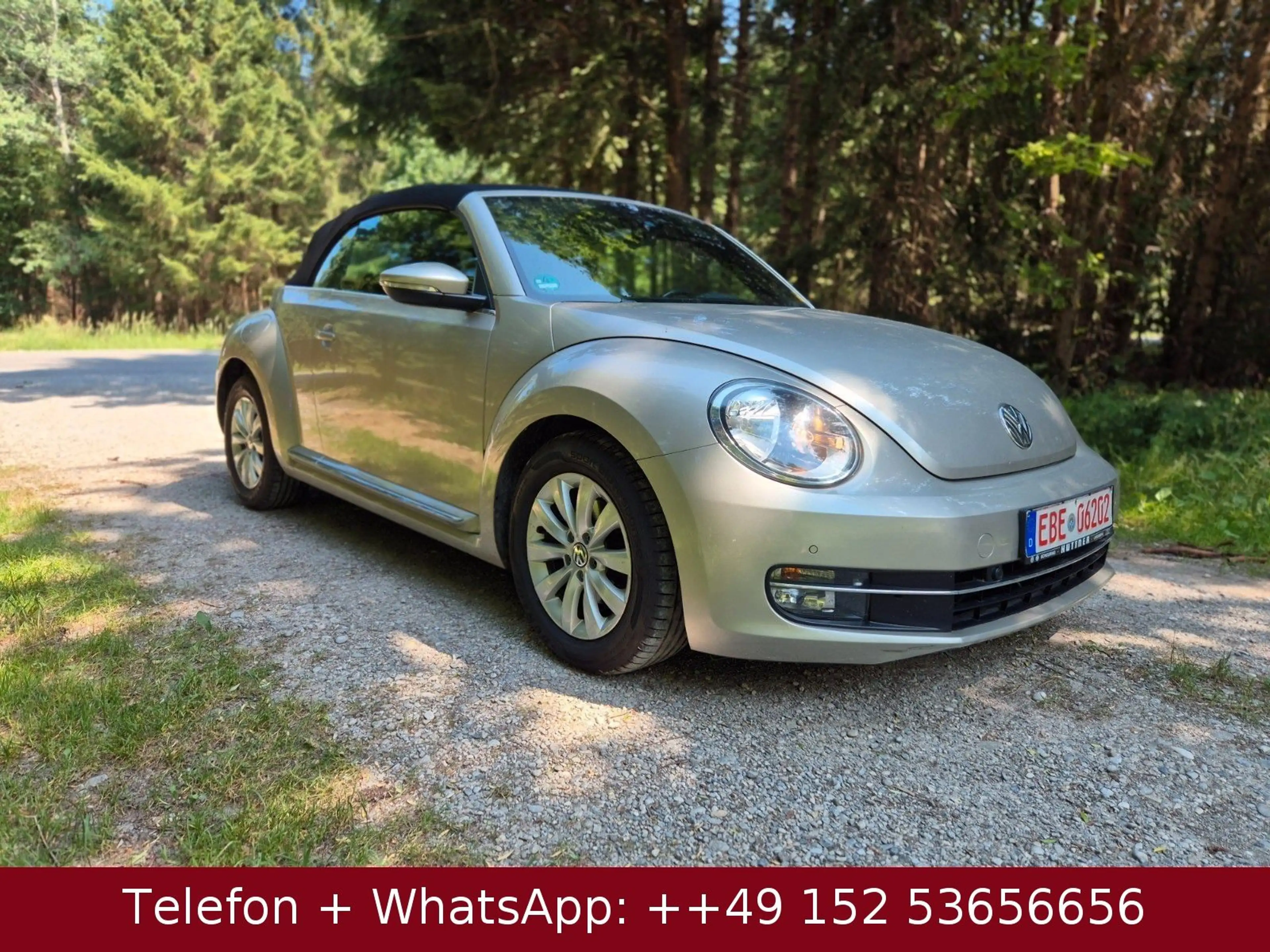 Volkswagen Beetle Cabriolet Design *Klima-Navi-71000 km!* — photo 5