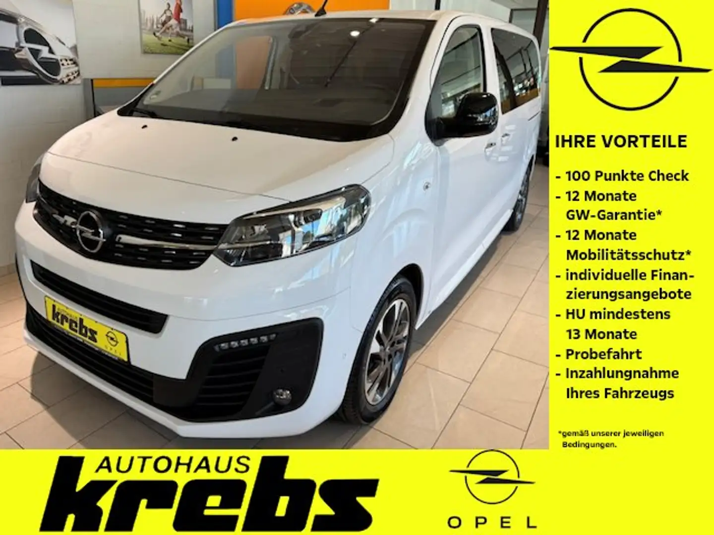 Opel Zafira Life 2.0 D Tourer M Automatik - Leder - AHK - Kamera Blanc - 1