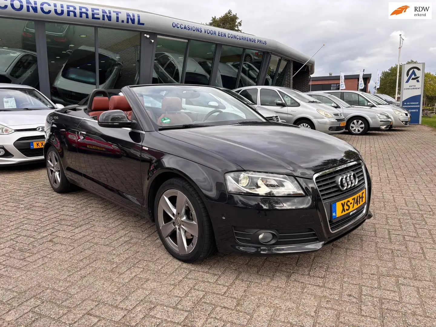 Audi A3 Cabriolet 1.8 TFSI Attraction, Leder, Xenon, Stoel Schwarz - 1