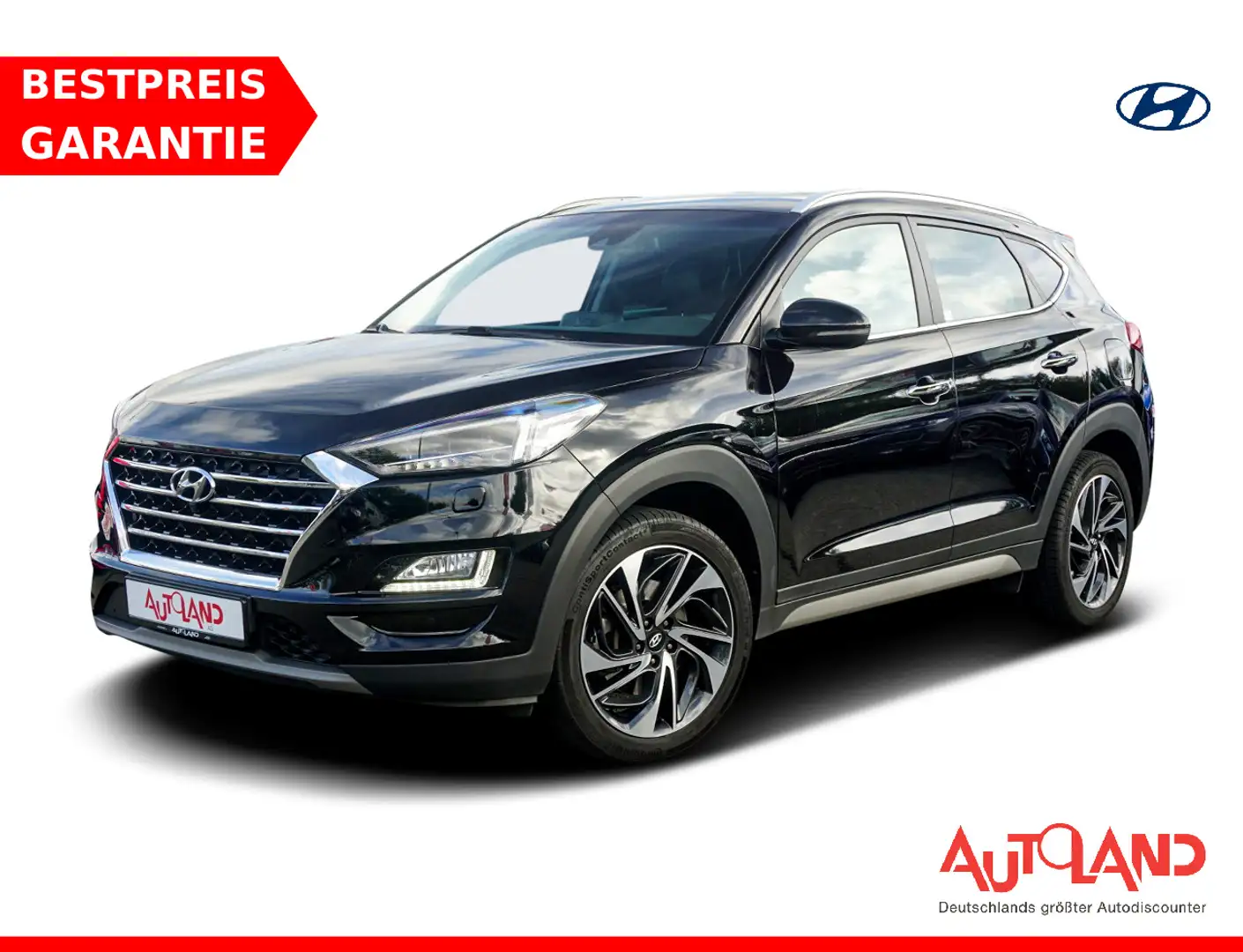 Hyundai TUCSON 1.6 T-GDI Premium 4WD LED Navi ACC 360° Noir - 1