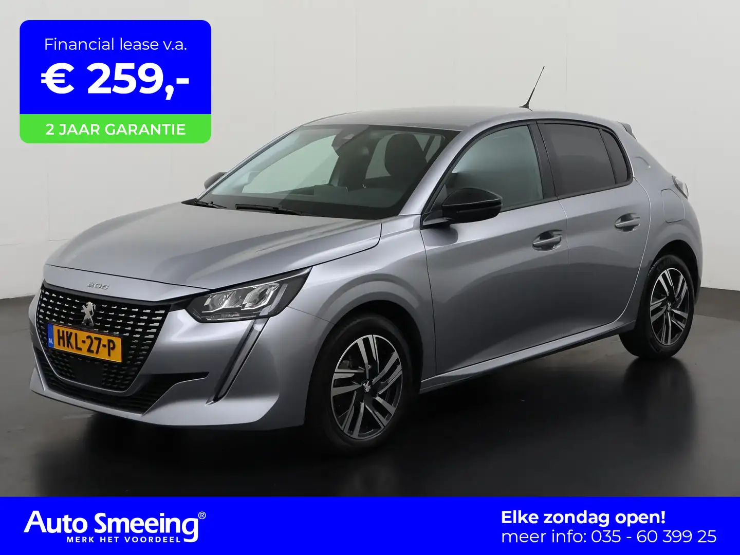 Peugeot 208 1.2 PureTech 100 Allure | Camera | Digital Cockpit Grijs - 1