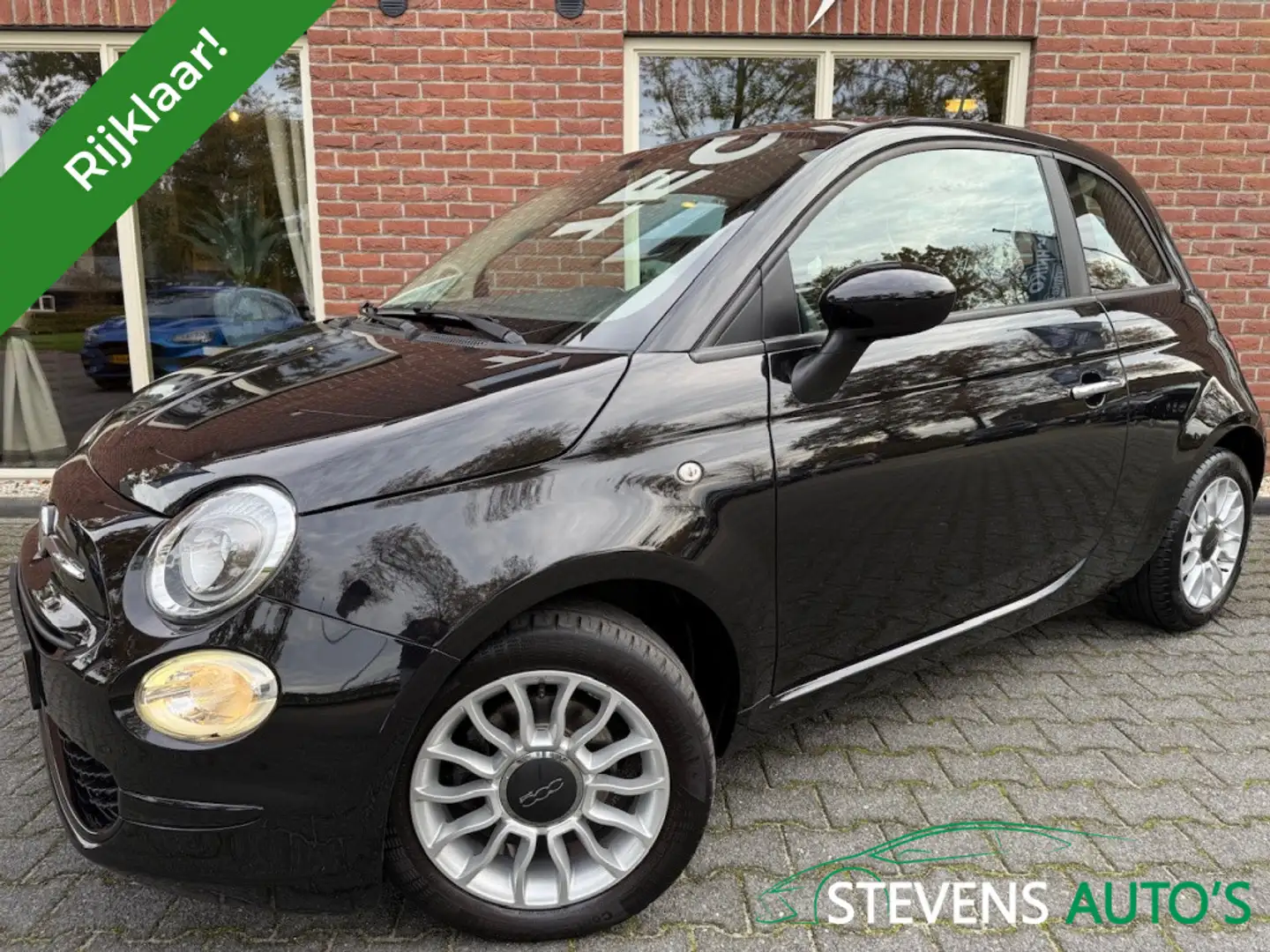 Fiat 500 1.0 TwinAir Pop RIJKLAAR / AIRCO / RADIO / LMV / E Nero - 1
