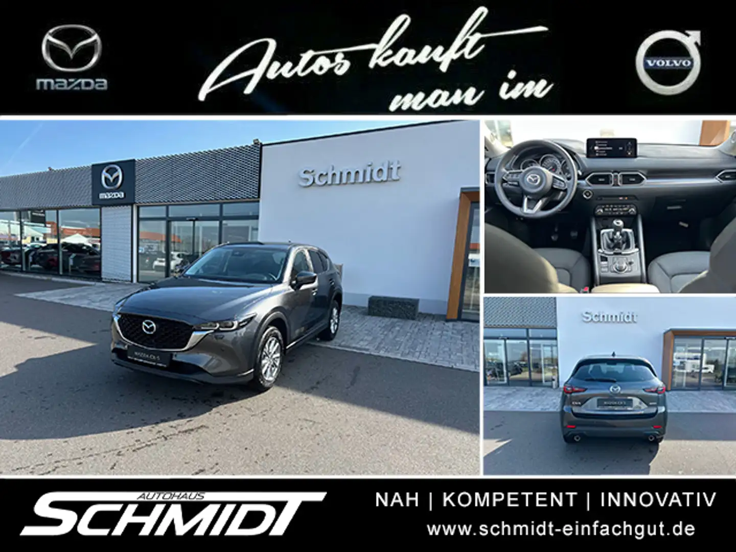 Mazda CX-5 2.0L SKYACTIV G 165 Gris - 1