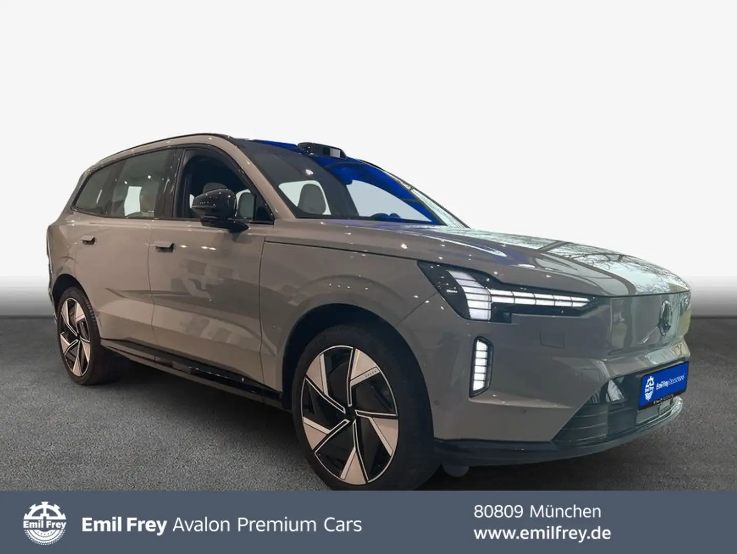 Volvo EX90 Twin Motor AWD Ultra (7-Sitzer) Grau - 1