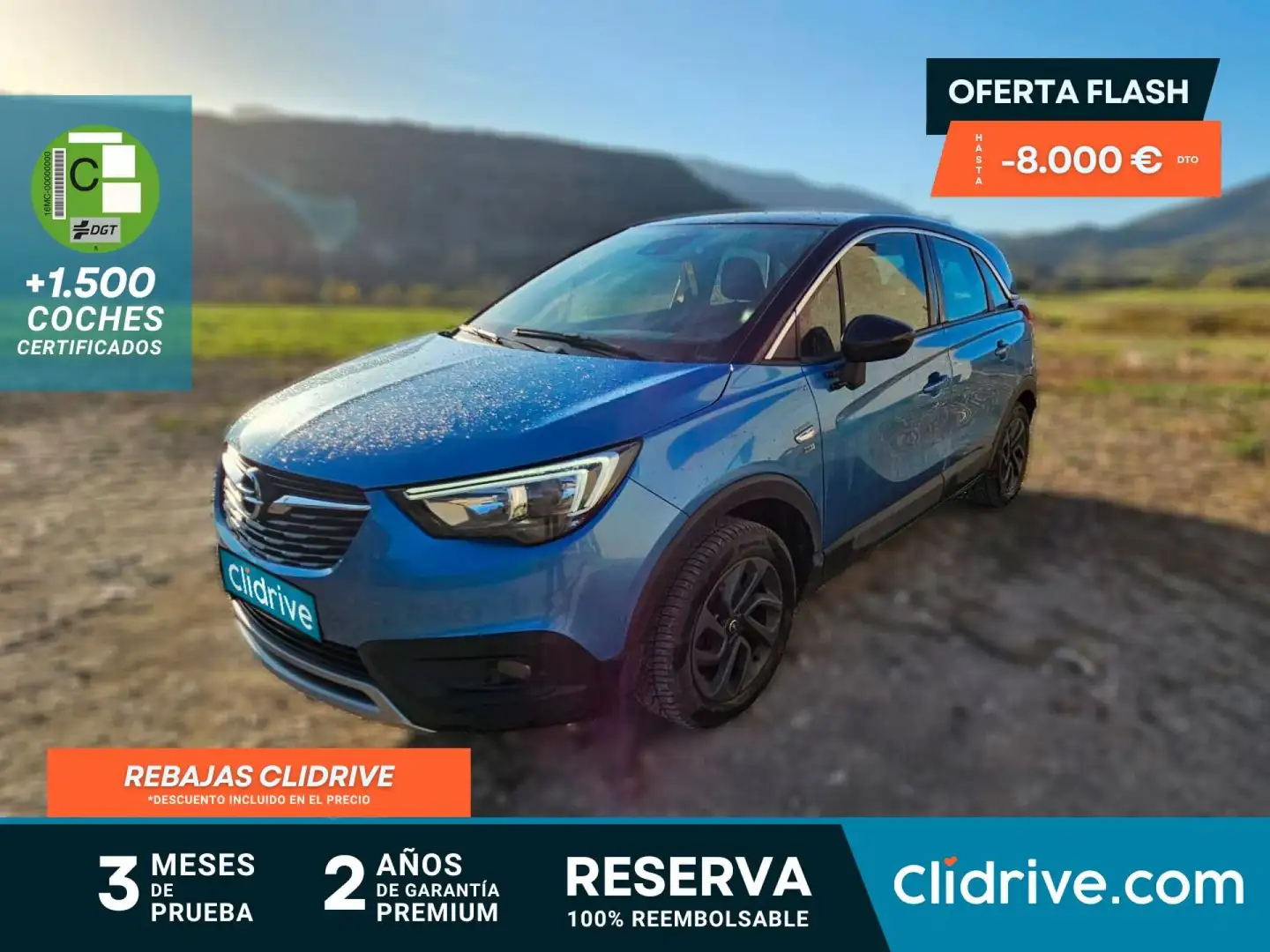 Opel Crossland X 1.2T S&S Design Line - 120 Aniversario 110 Azul - 1