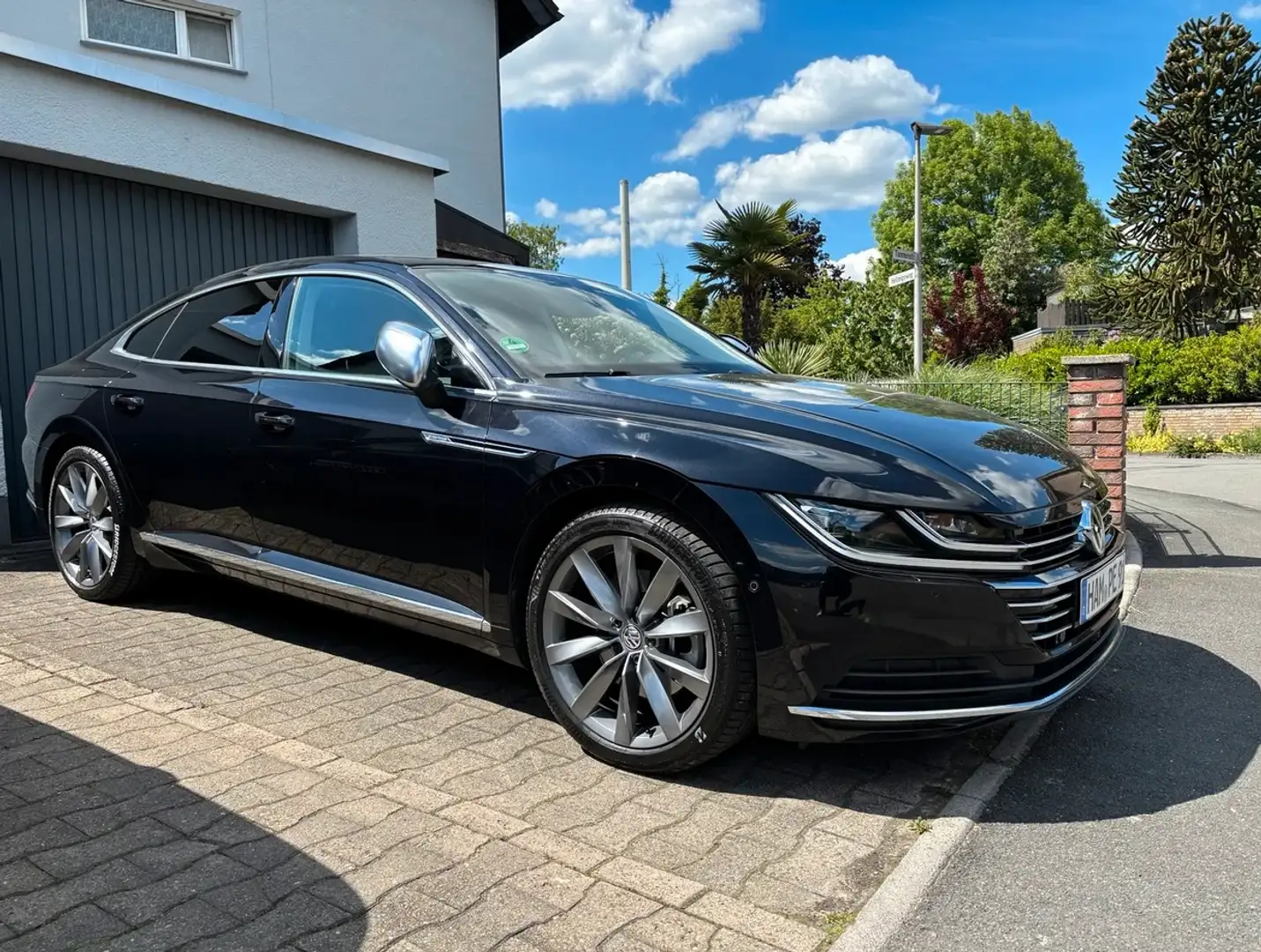 Volkswagen Arteon Elegance 2.0 TDI DSG 4M NAVI HEAD UP LEDER AID AHK Negro - 1