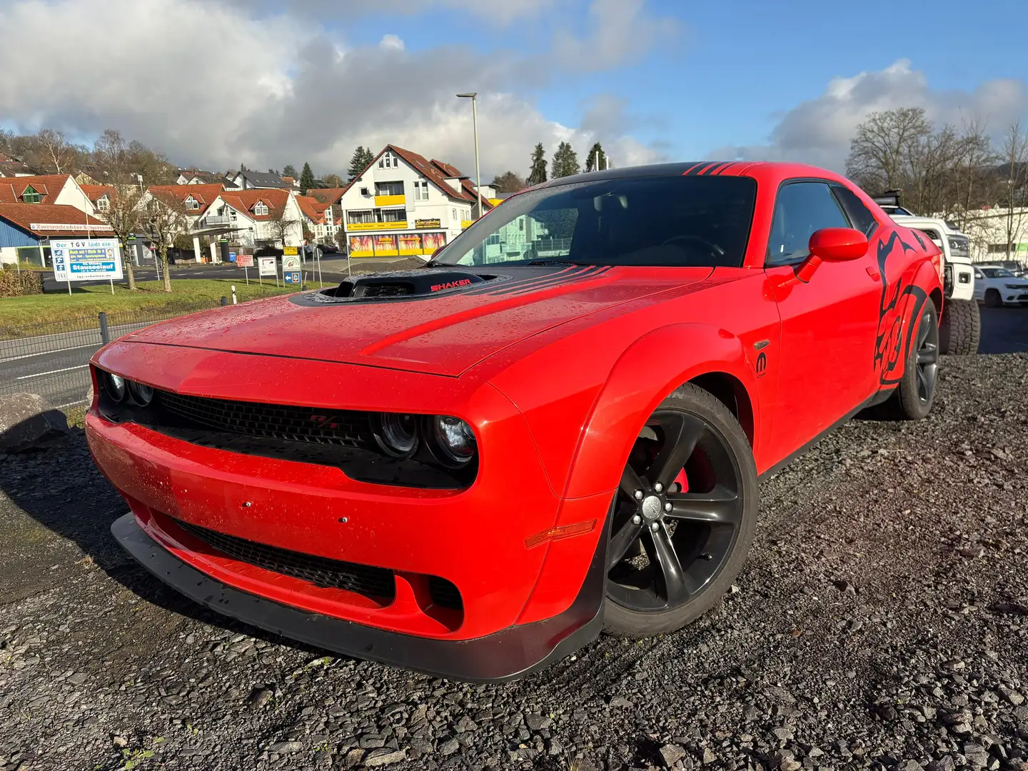 Dodge Challenger Challenger R/T 5.7L Shaker WideBody Rouge - 1