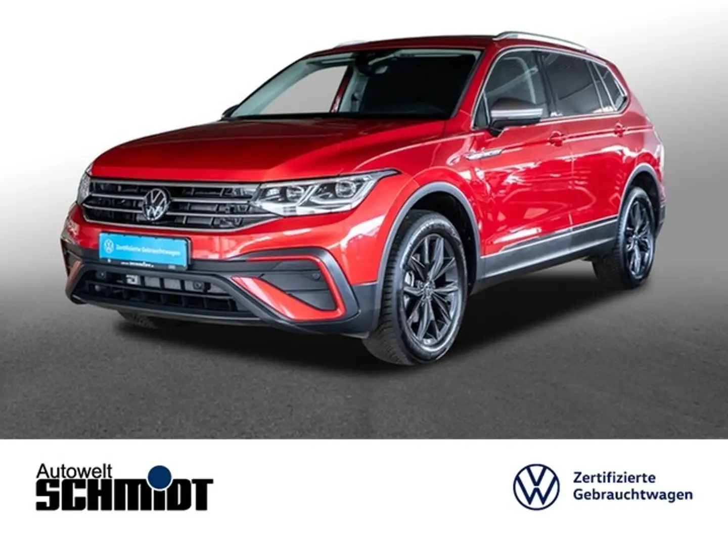 Volkswagen Tiguan 1,5 TSI Move AHK R-Kamera 7-Sitzer LED-Matrix Rot - 1