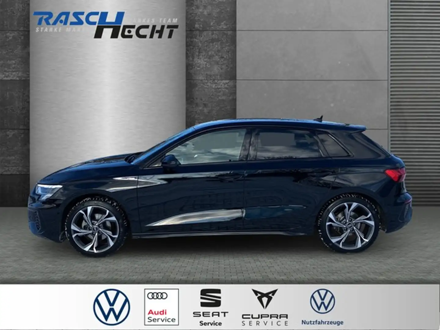 Audi A3 Sportback S line 35 TFSI S tronic*LED*NAVI* Schwarz - 2