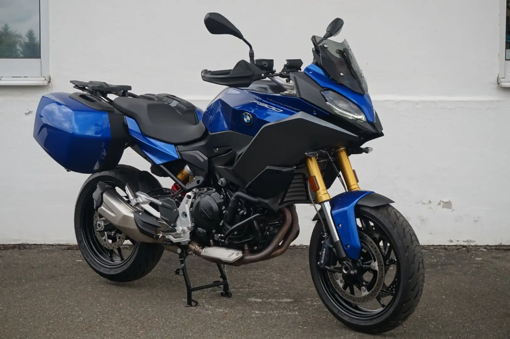 BMW F 900 XR Tourenkoffer Blauw - 2