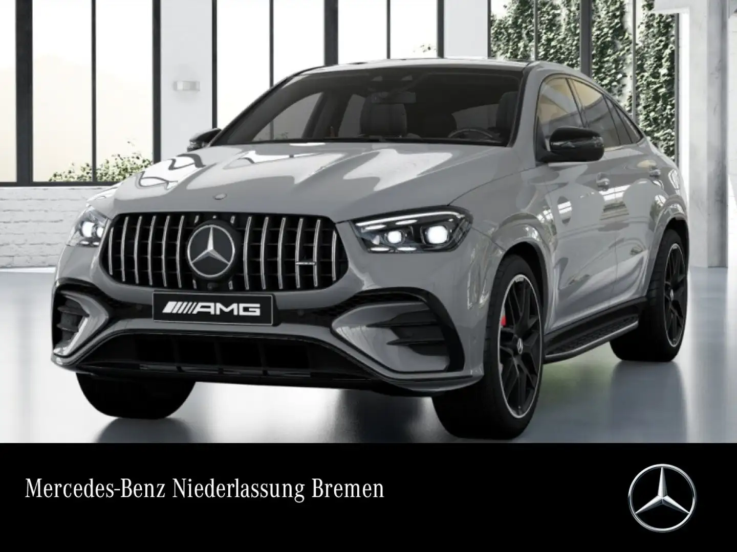 Mercedes-Benz GLE 53 AMG GLE 53 HYBRID Coupé 4M NIGHT+PANO+360+AHK+CARBON Grau - 1