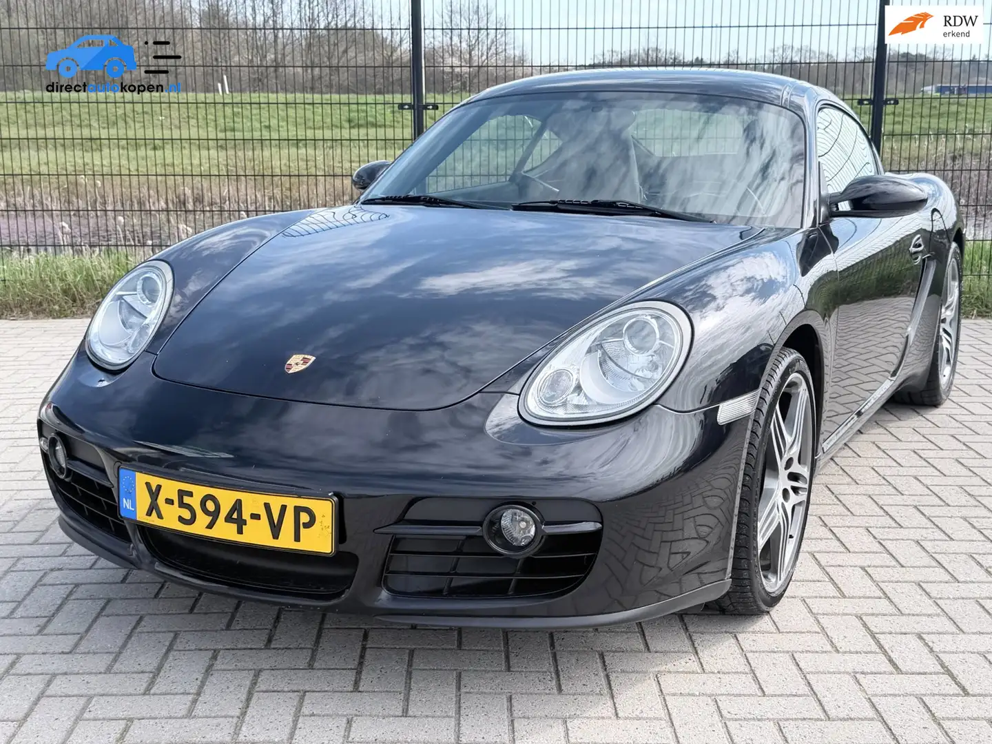 Porsche Cayman 2.7 2007 Handgeschakeld | Eerste lak | Youngtimer Negro - 1