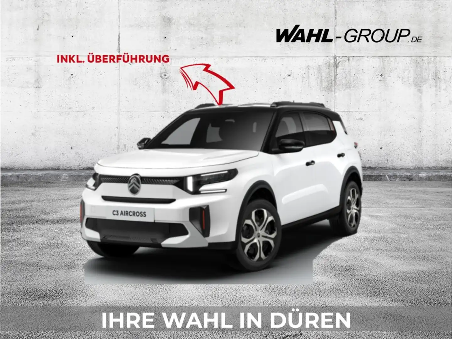 Citroen C3 Aircross Turbo 100 Stop&Start​ Plus 🅱🅴🆂🆃🅴🅻🅻🅰🅺🆃🅸? Weiß - 1