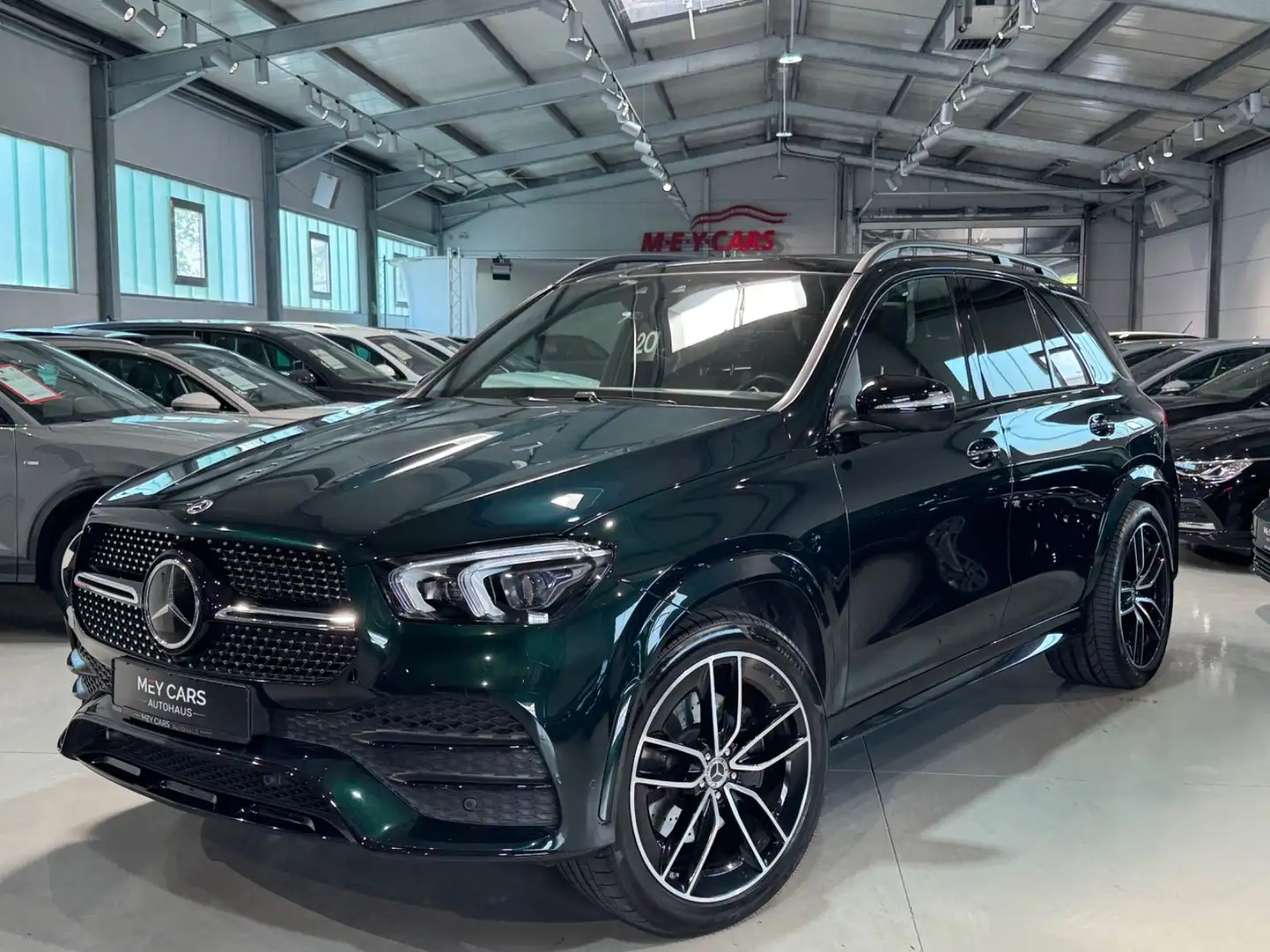 Mercedes-Benz GLE 400 d 4Matic*PANO*AHK*MASSAGE*HEAD UP*GARANTI Verde - 1