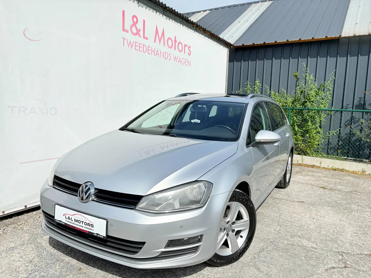 Volkswagen Golf Variant SW 1.6 CR TDi Highline*Panodak Navi Acc* Argent - 1