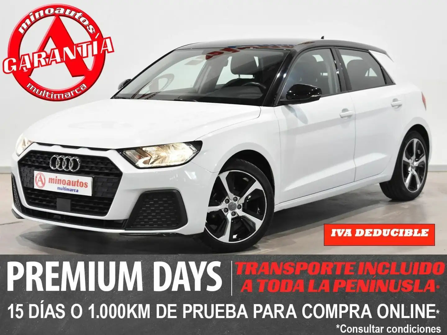 Audi A1 Sportback 1.0 TFSI Adrenalin Weiß - 1