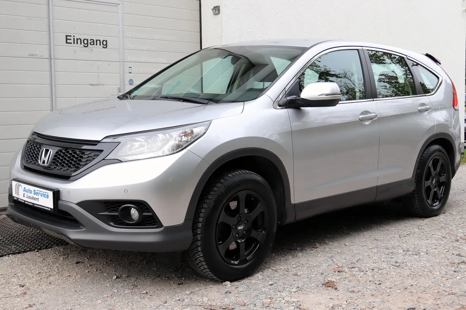 Honda CR-V 2.2 DTEC Elegance 4WD/AHK/Klimaaut/Rcam/PDC/Blueto Silber - 2