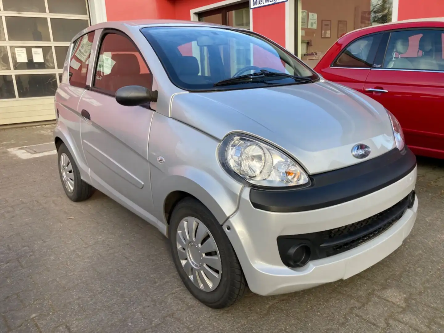 Microcar M.Go -45KM/H-Mopedauto-1.-HD-AIRBAG- Argent - 2
