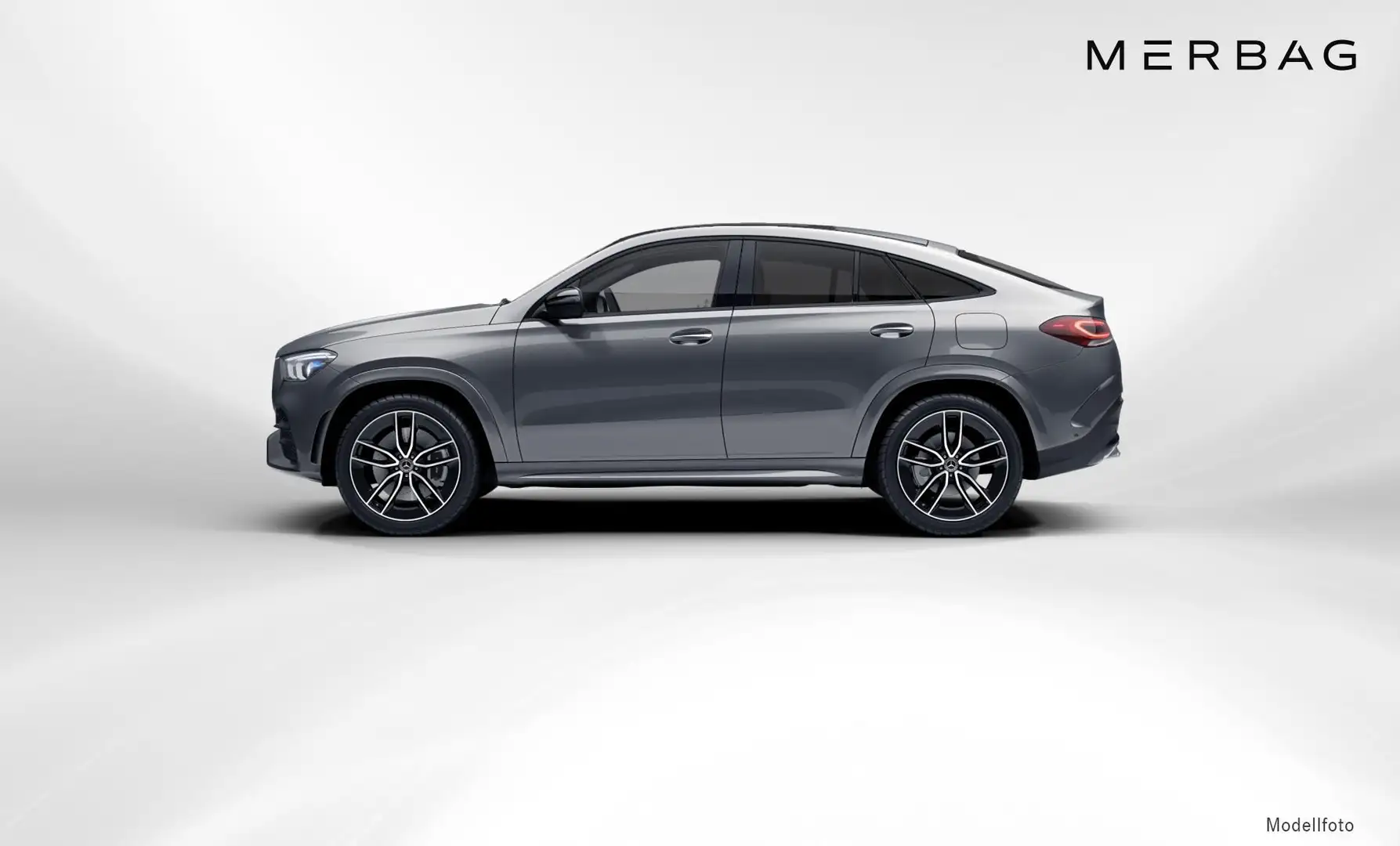 Mercedes-Benz GLE 350 e 4MATIC Coupé Grau - 2
