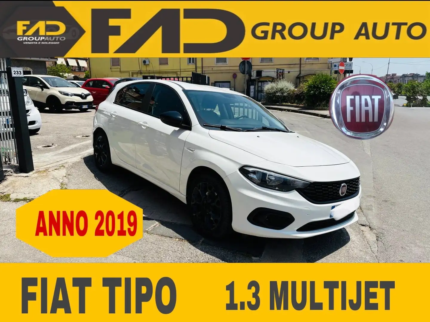 Fiat Tipo 5p 1.3 mjt Easy s Bianco - 1