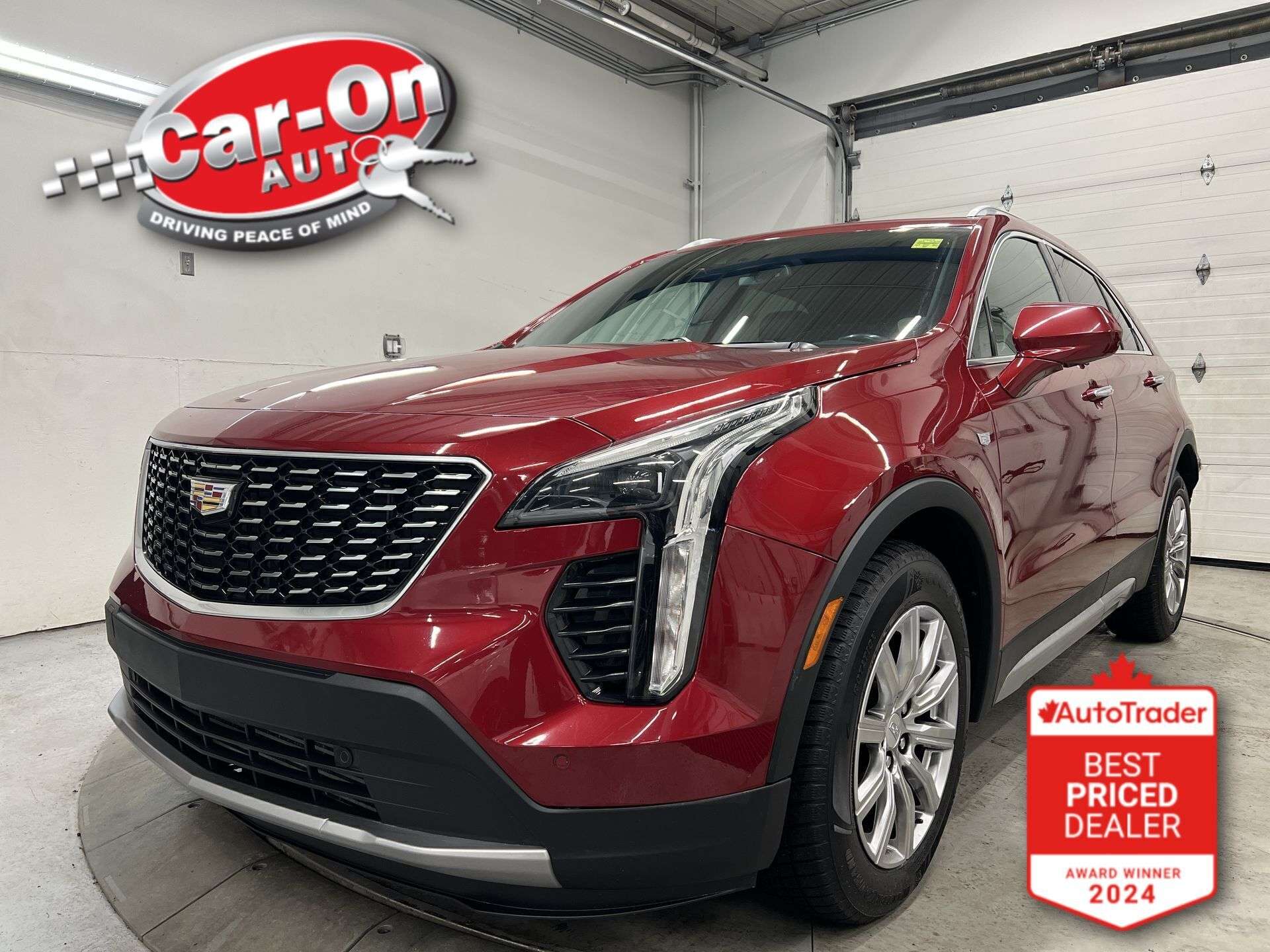 Red 2019 Cadillac XT4 Premium Luxury AWD SUV / Crossover Four-Wheel Drive Automatic