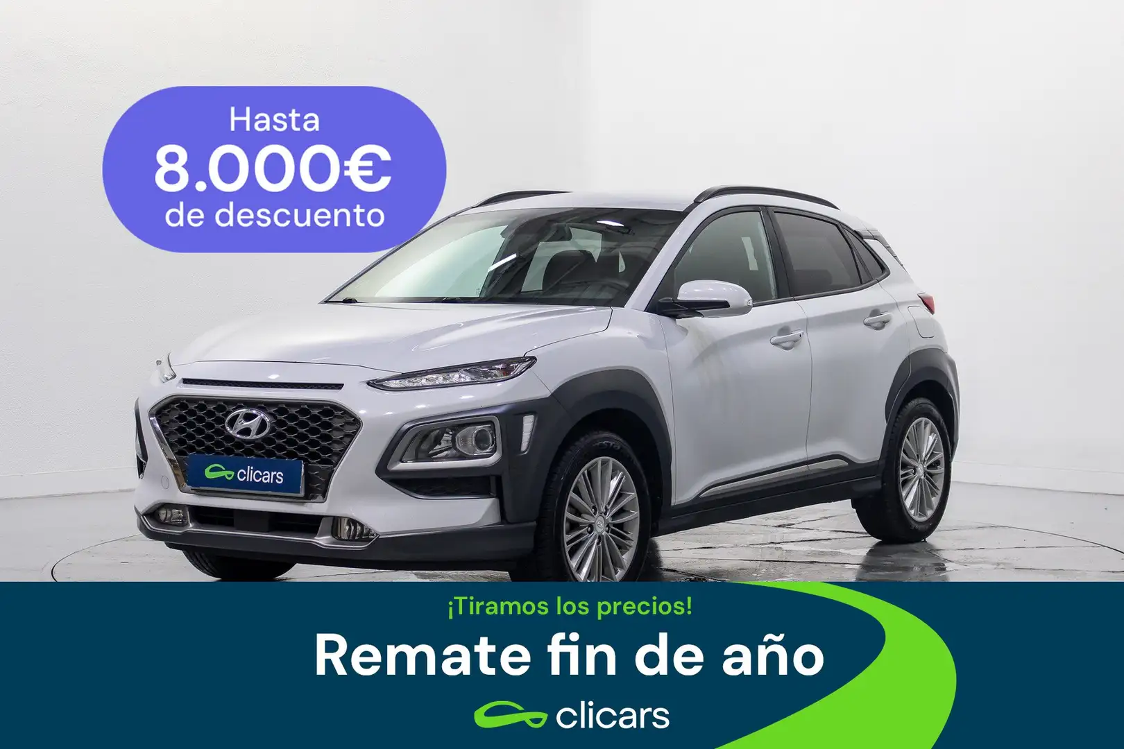 Hyundai KONA 1.0 TGDI Tecno Lime 4x2 Blanco - 1