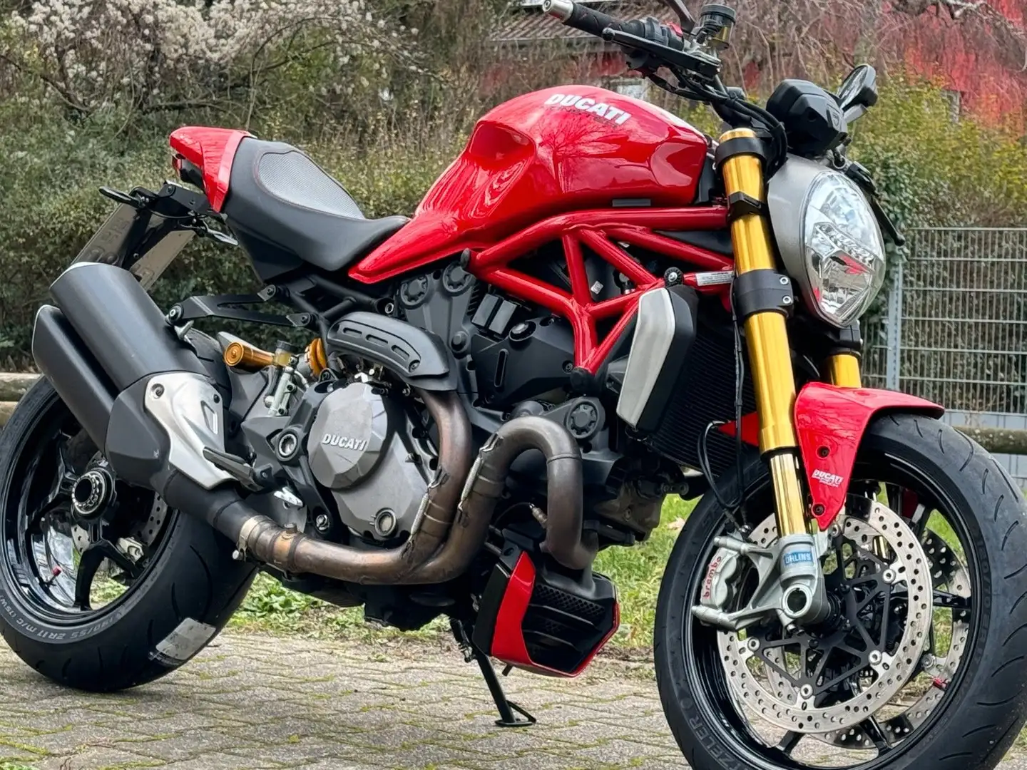 Ducati Monster 1200 S * Stripe Design Червоний - 1