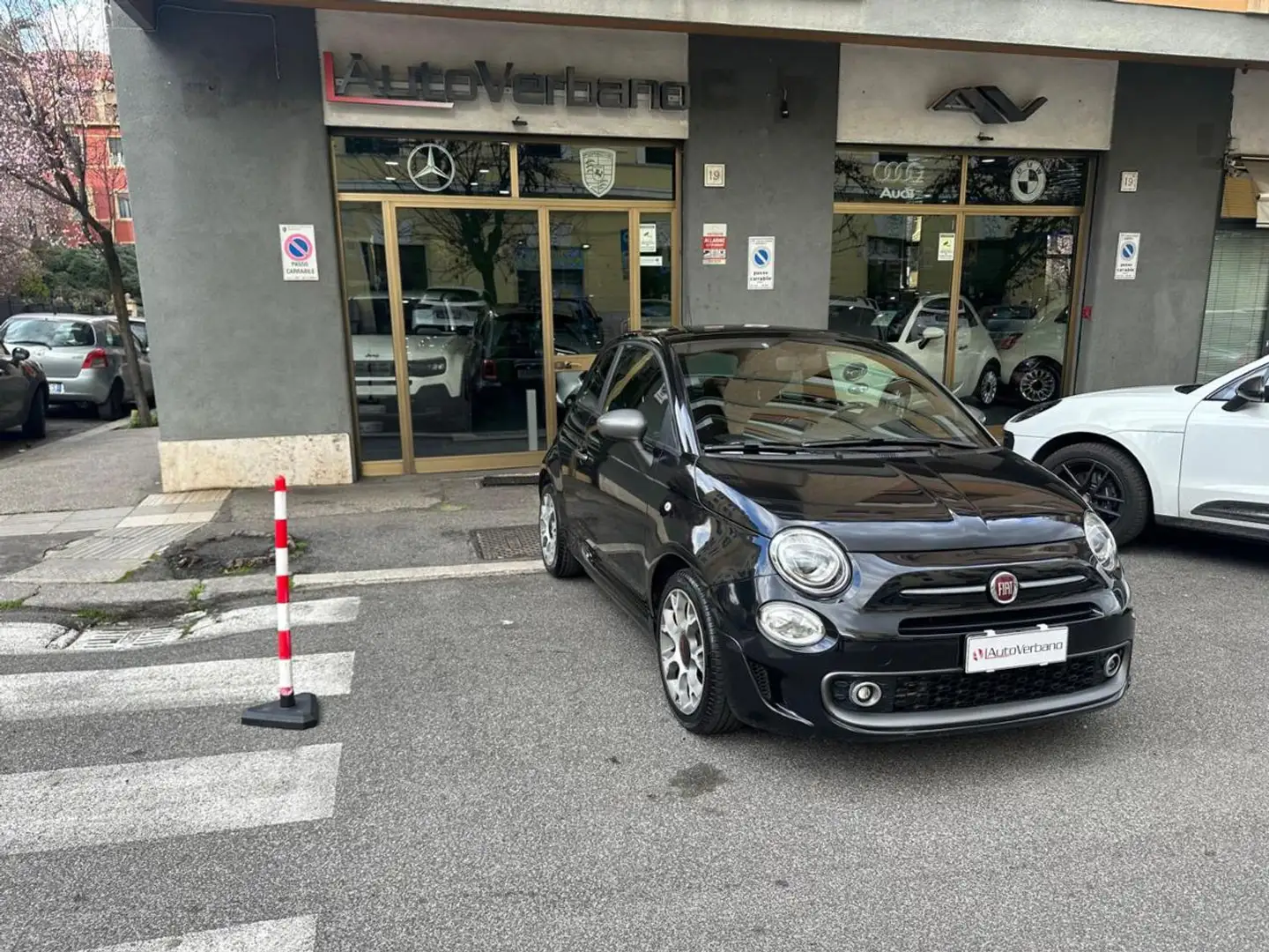 Fiat 500 1.2 S Tetto Apribile-TFT-Nuovissima-Tagliandata Noir - 1