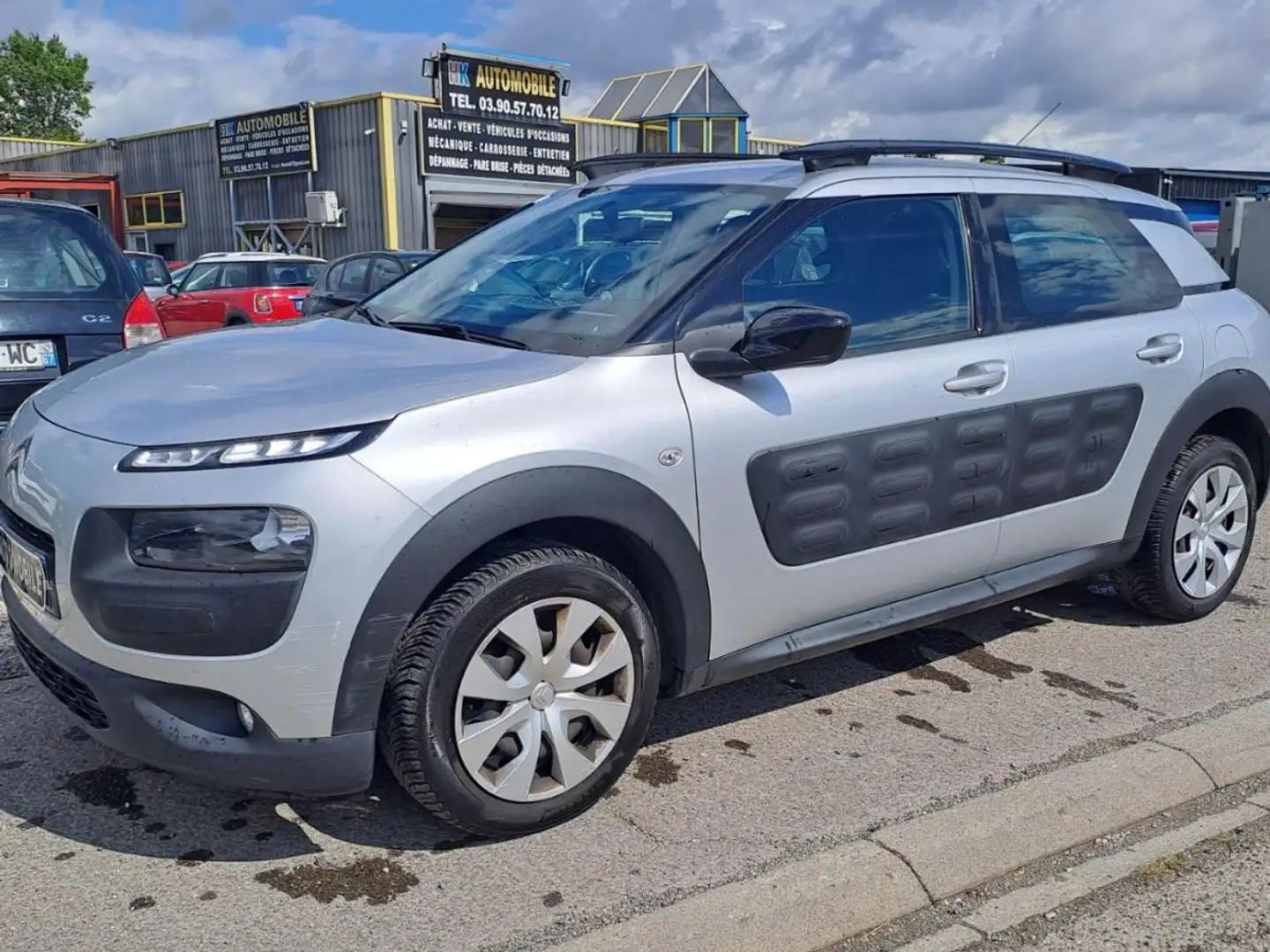 Citroen C4 Cactus 1.2 VTi ETG (boîte pilotée) 82 cv 1ère MAIN Gri - 1