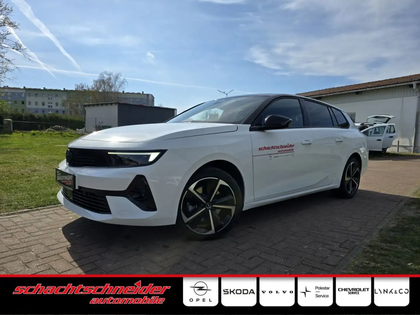 Opel Astra ST GS 1.2 Turbo GS+Navi+Sitz+Lenkradheiz Weiß - 1