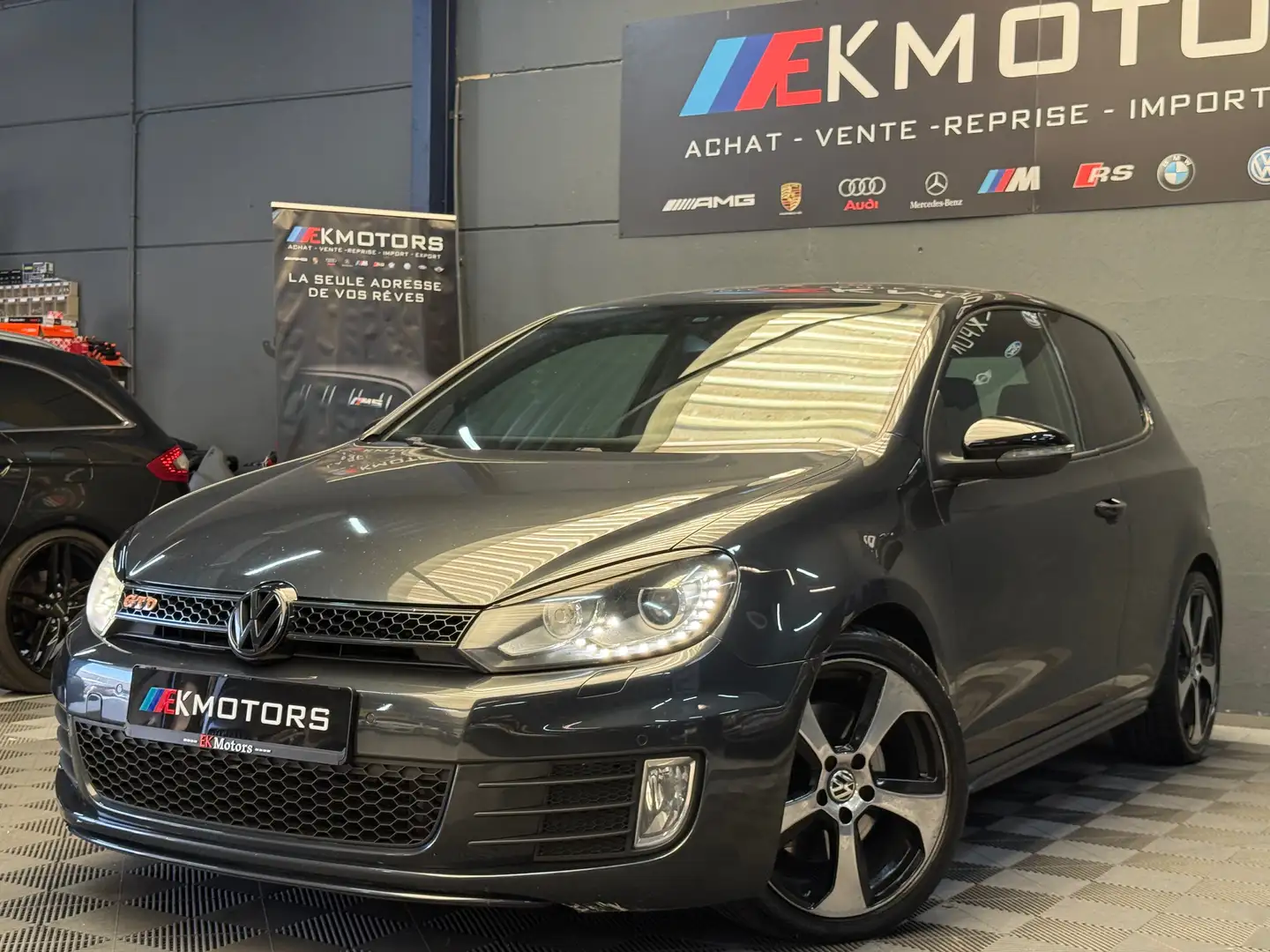 Volkswagen Golf GTD *XENON*DSG*GPS*S.CHAUFFANT*PROPRE Zwart - 1