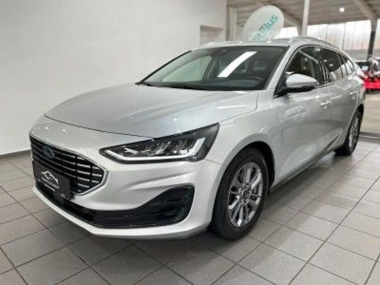 Ford Focus Turnier Titanium X 1.Hand|LED|Kamera Argent - 1