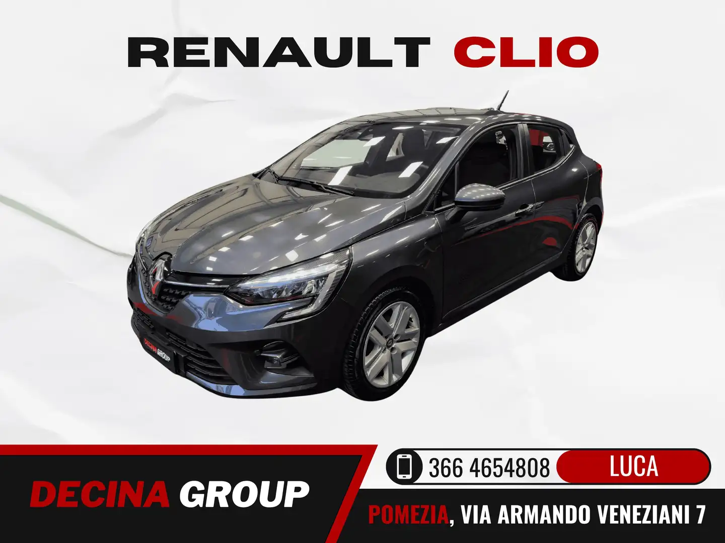 Renault Clio 1.0 tce Business 90 cv PREZZO REALE - CAR PLAY Blu/Azzurro - 1