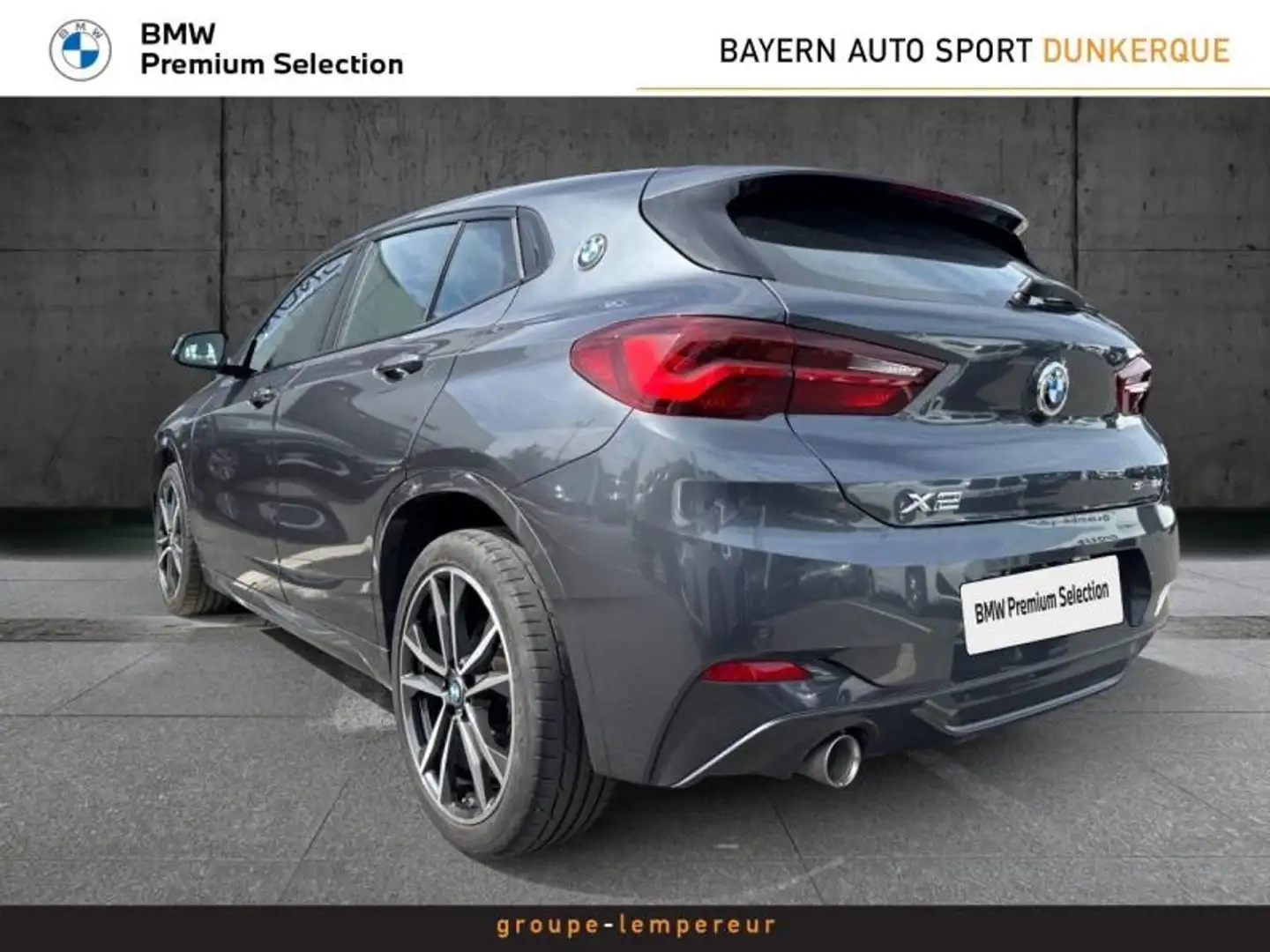 BMW X2 sDrive16dA 116ch M Sport DKG7 Euro6d-T Gris - 2