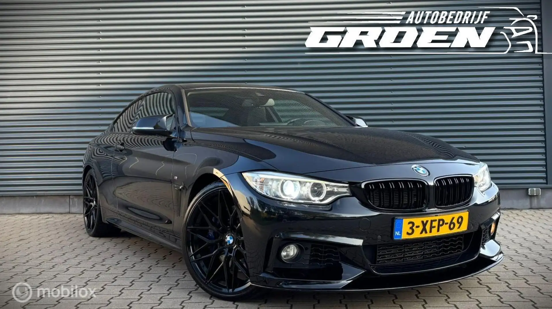 BMW 435 4-serie Coupé 435i High Executive 360CAM|HEADUP|NA Schwarz - 2
