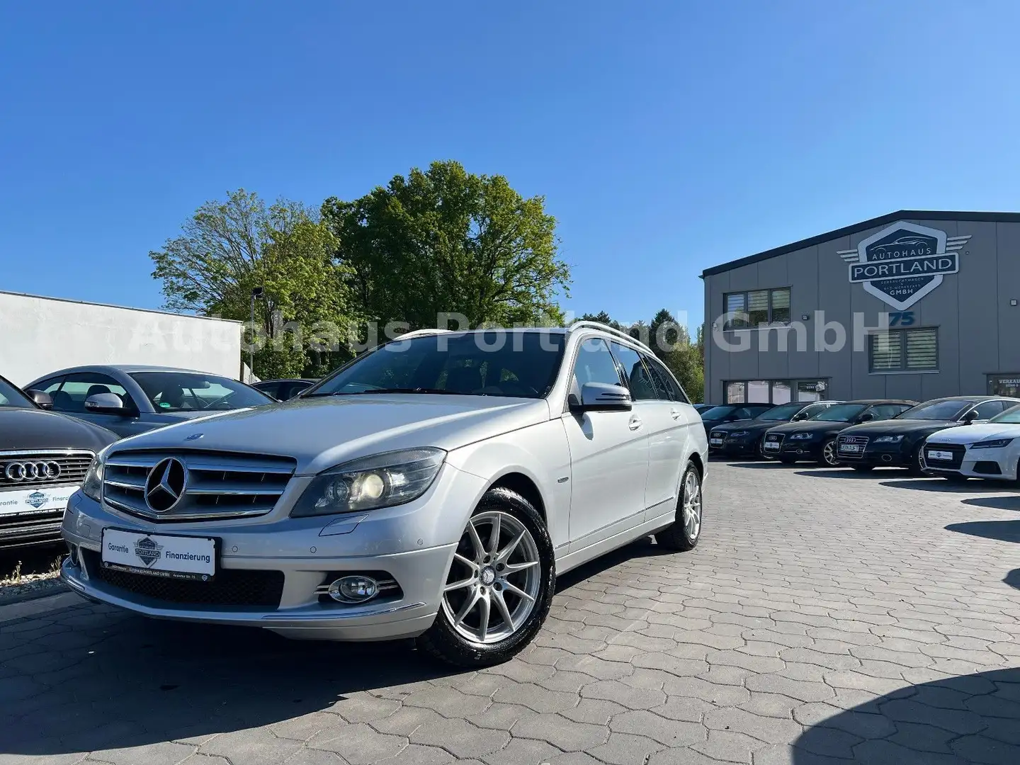 Mercedes-Benz C 200 T-Modell Special Edition CDI/Multi/Tempoma srebrna - 1