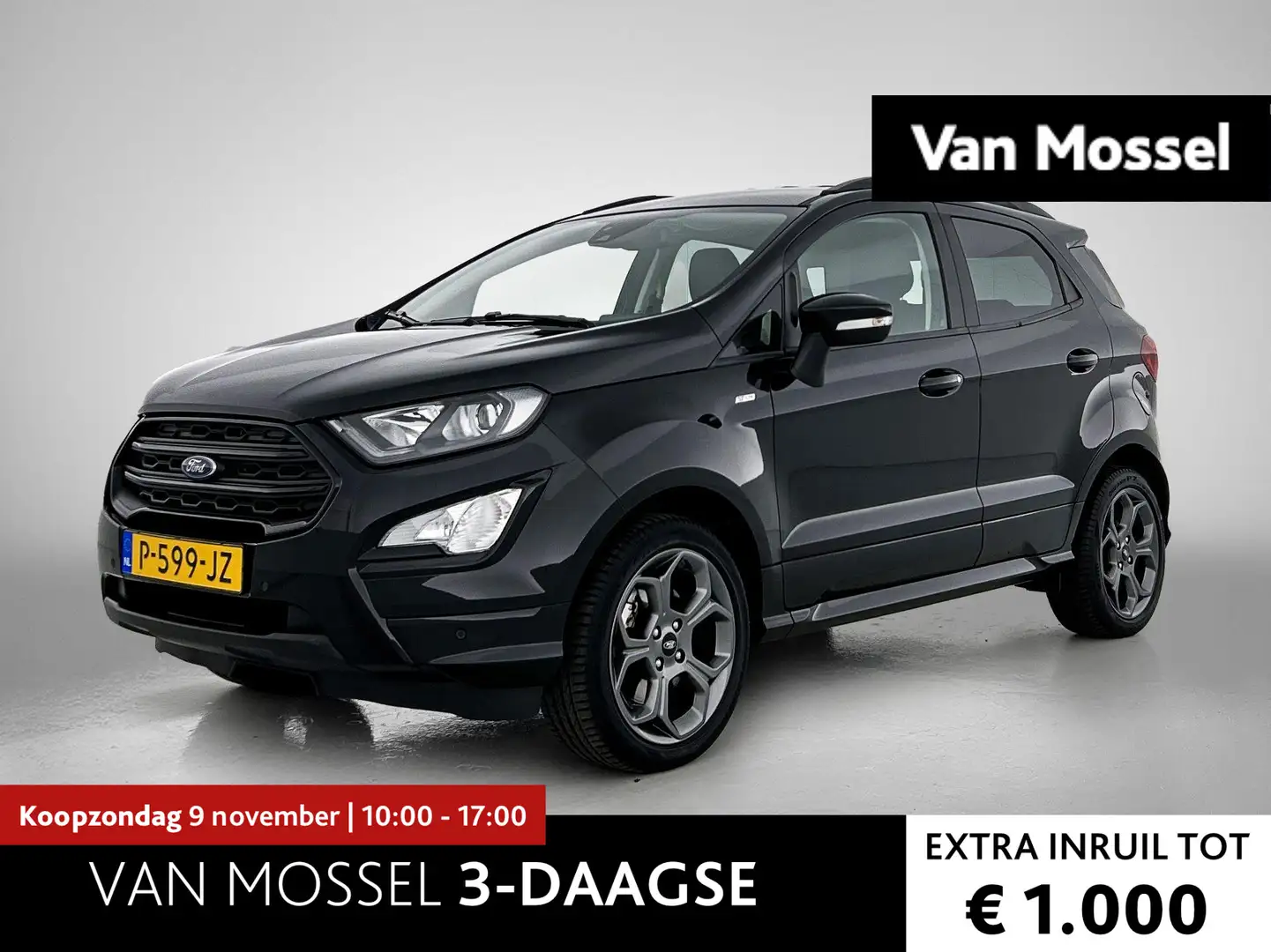 Ford EcoSport 1.0 EcoBoost ST-Line Winterpack | Trekhaak | Camer Noir - 1