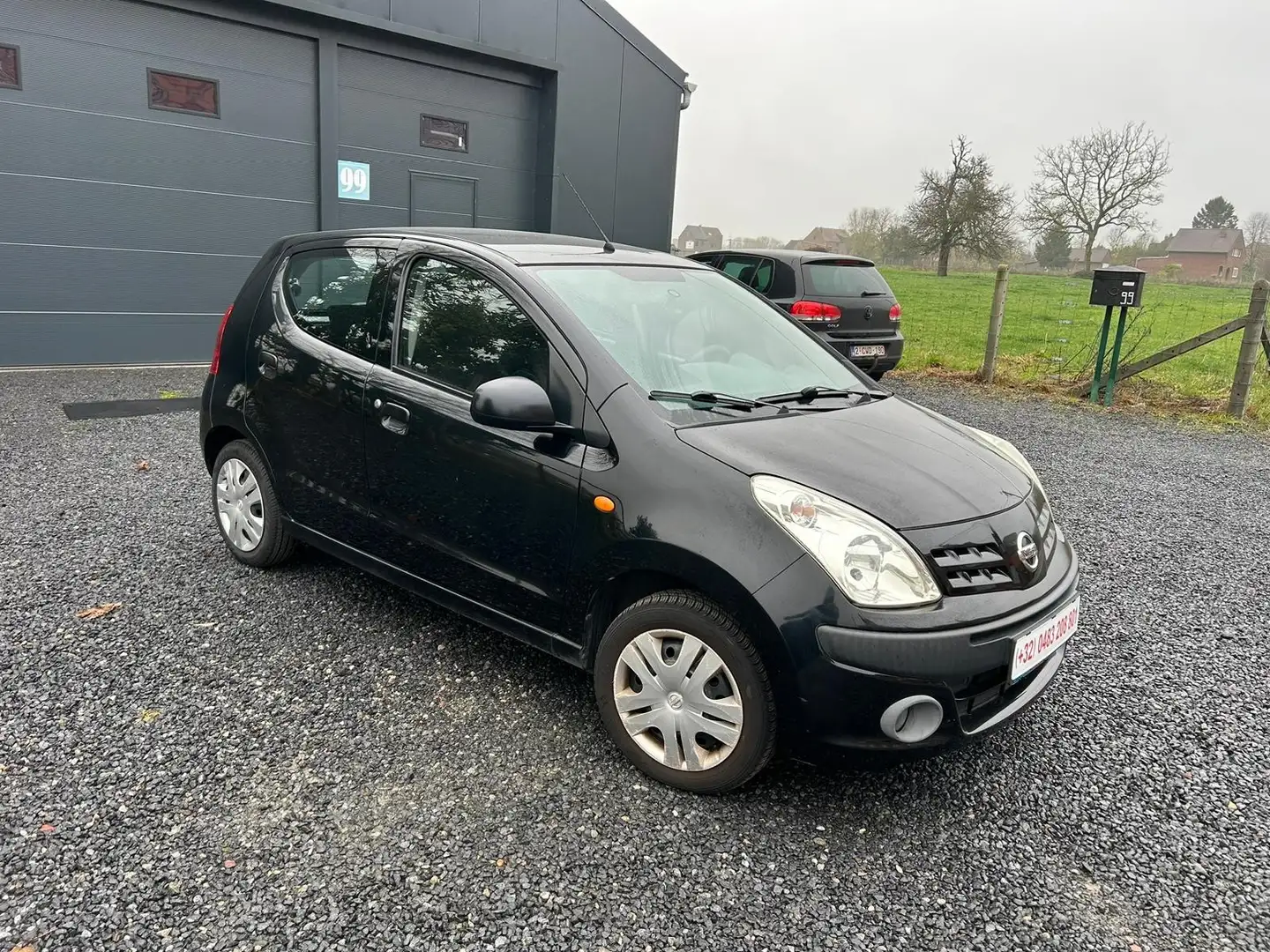 Nissan Pixo 1.0 essence 2011 Euro 5 AIRCO 129000km Negro - 2