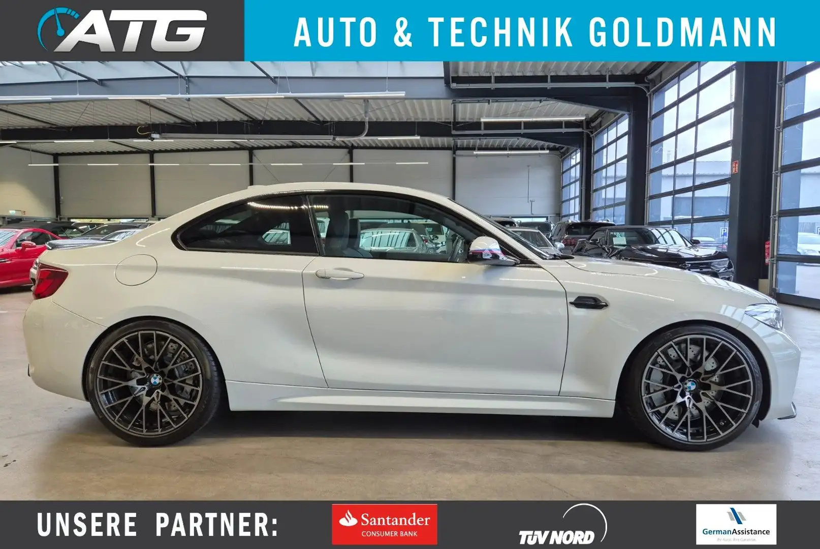 BMW M2 COMPETITION CARBON M-TRACKPACK+SITZE H&K Weiß - 1