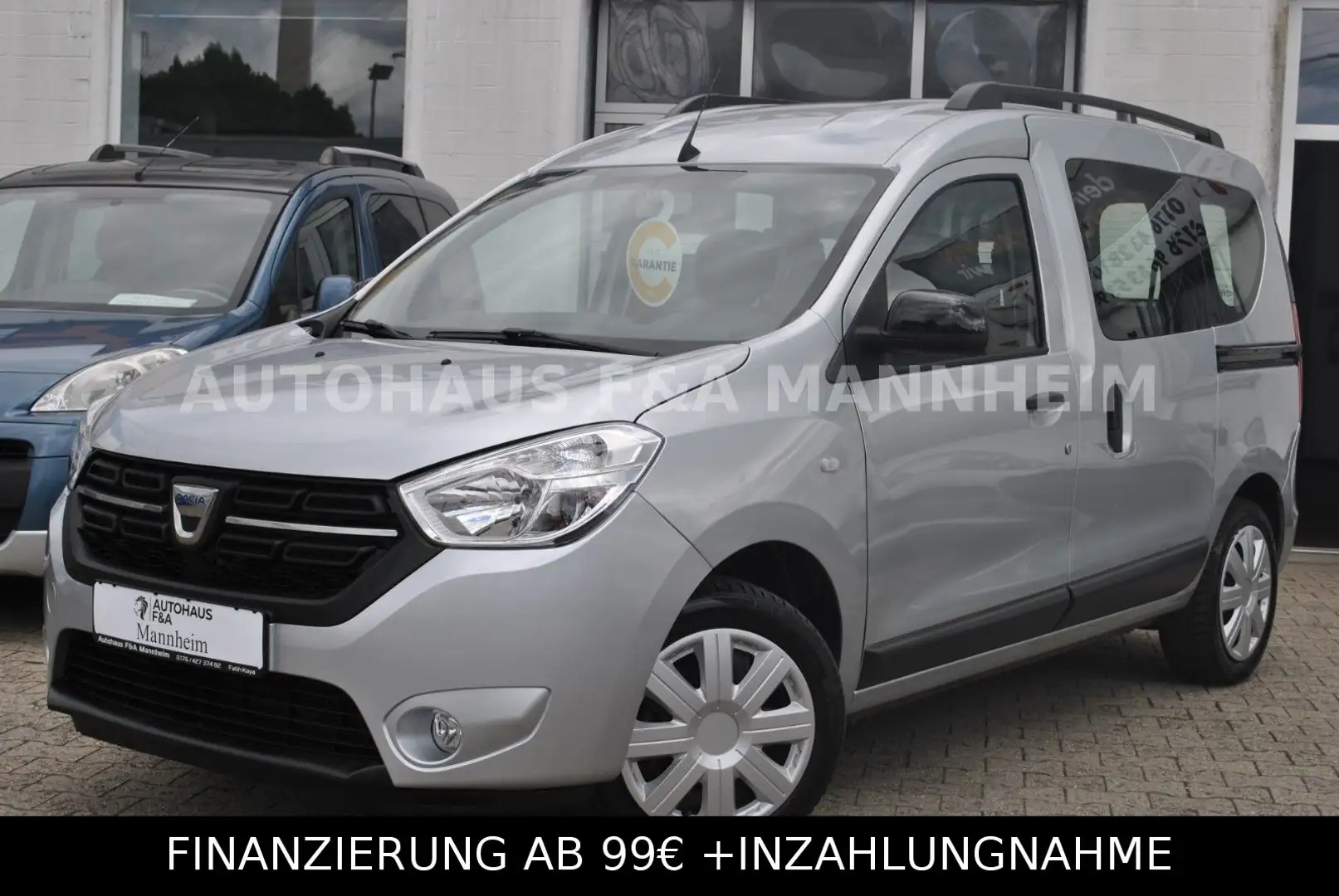 Dacia Dokker TCe 130 NAVI S.Heizung 1Hand Kostenlose L Gri - 1